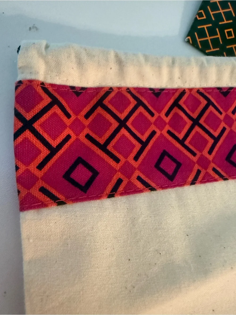 Set of Tory Burch dust bag in iconic Pink double T logo + Tory Burch gift bag